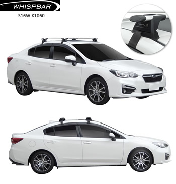 Subaru Impreza roof racks Whispbar Yakima